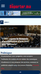 Mobile Screenshot of lereporter.ma